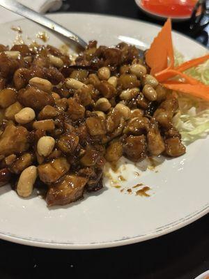 Kung pao chicken is really good. Enough chili  for a little heat but doesn't over power the tasty dish!