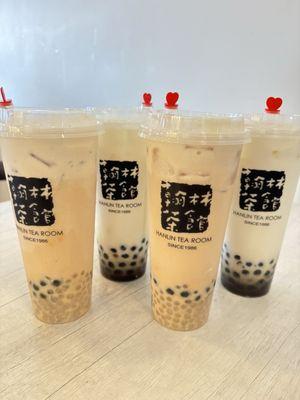 Brown Sugar Fresh Milk Panda Boba Black Milk Tea