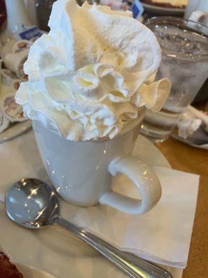 Yummy hot chocolate