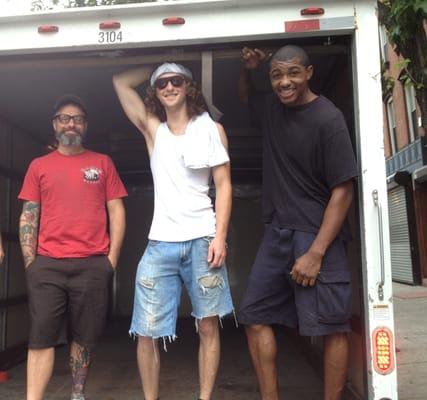 The Commander- Dave that is (L)
 Ryan the Shredder (center) 
 Paul the Swift (R)
 Woolies to the rescue!!!