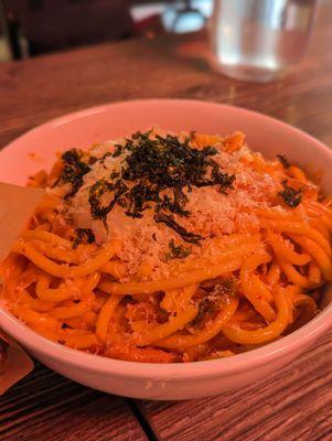 Kimchi pasta