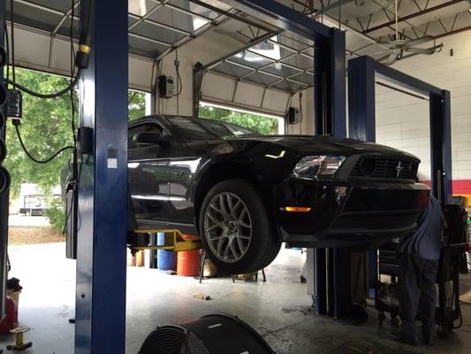 Cottman working on my car fast and effectively! Great service!