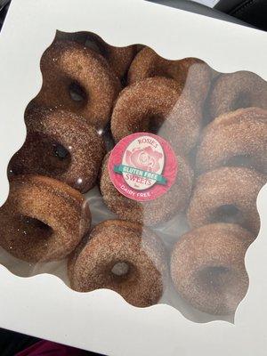 Gluten Free, Dairy Free Apple Cider Donuts