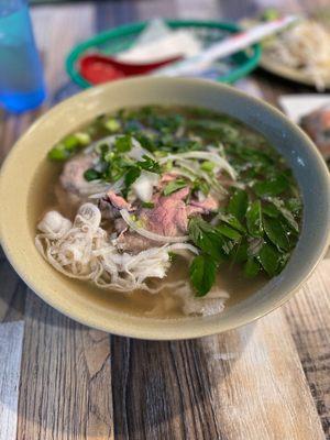 Large Pho Brisket Rare Steak Tripe Tendon #1