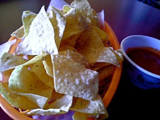 Complimentary Chips N Salsa