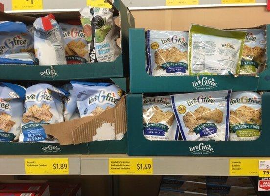 Gluten-free chips, many choices.