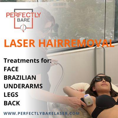 Perfectly Bare Laser: Tampa's go-to for laser hair removal! Experience smooth skin with our top-of-the-line Alma Soprano Laser.