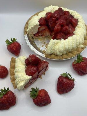 Our famous Fresh strawberry pie