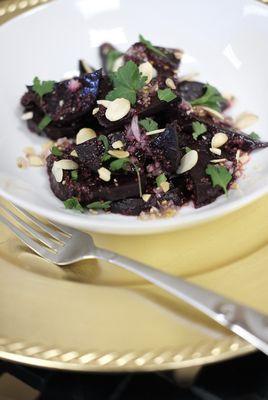 Roasted beet salad