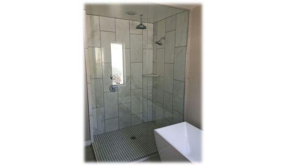 Frameless Shower Enclosure