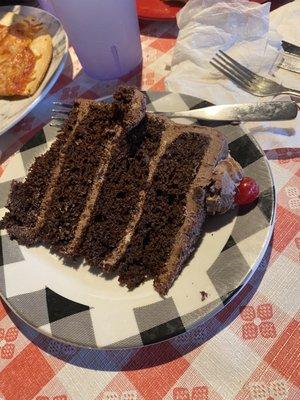 Chocolate ganache cake