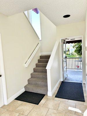 Ocean Breeze Medical Group stairwell and front entrance