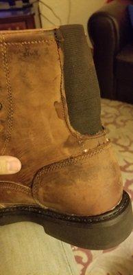 Boot alteration