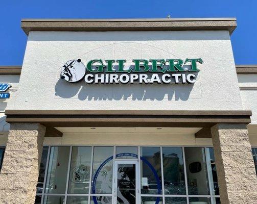 Gilbert Chiropractic located in the Publix plaza on A1A.