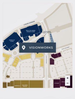 Location within "The Landing" Mall, Renton, WA