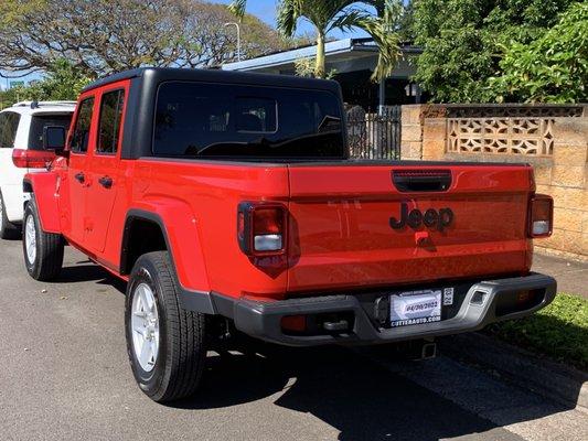 2022 Jeep Gladiator - all MINE! and BOH of course.