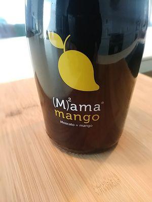 MamaMango from the Piedmont region of Italy. This is a sparkling moscato blended with a Mango puree (serve over ice).