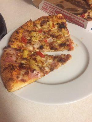 Pineapples on a pizza is the only way to go!