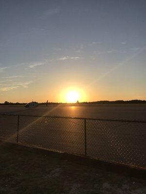 Sunset at The Hanger