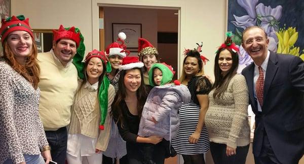 Englewood Dental Staff at the Annual Christmas Party!