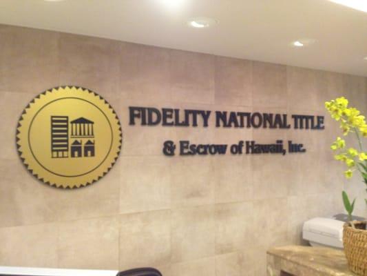 Fidelity National Title & Escrow of Hawaii