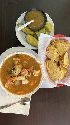 caldo de camaron