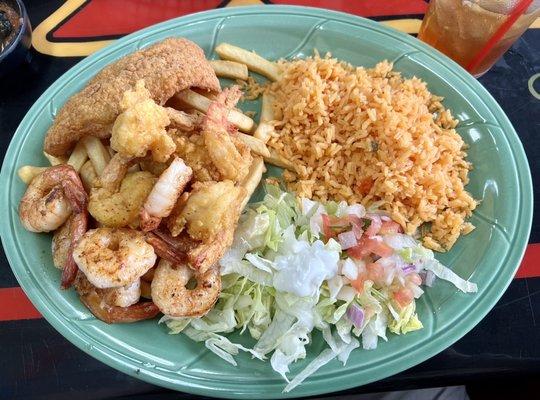 Seafood Combination Plate