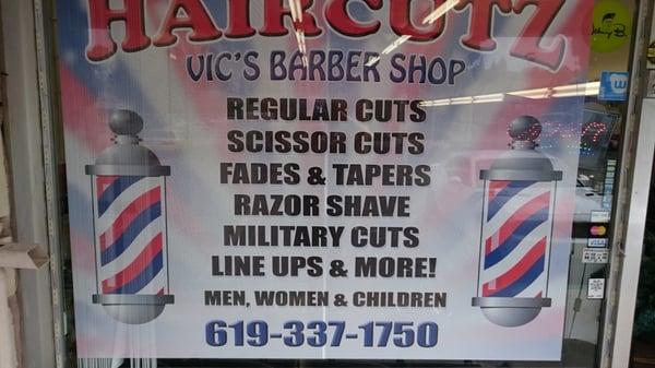 Haircutz Vic's Barbershop