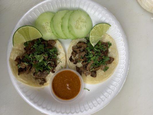 Tacos de asada