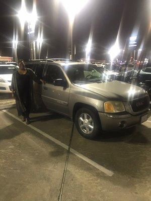 My trade in. I dearly miss Golden, my 05 GMC Envoy 220k miles. Well done.