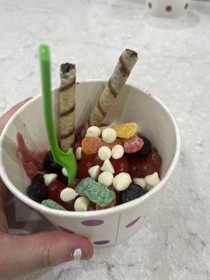 Cups Frozen Yogurt