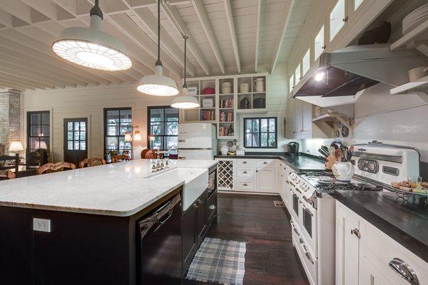 The kitchen in my lake house listing is gorgeous.