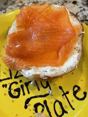 Lox bagel