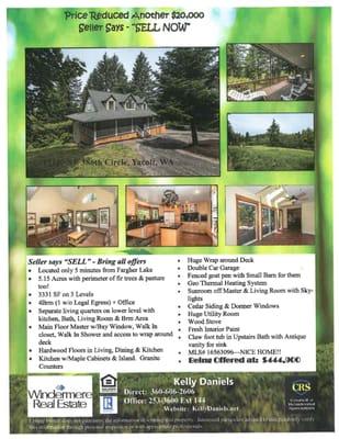 NOW $444,900! View this beautiful 4 Bd/3.5 BA, three level Traditional Farm House w/Separate Living Qtrs on 5.15 Acres in Yacolt, WA!