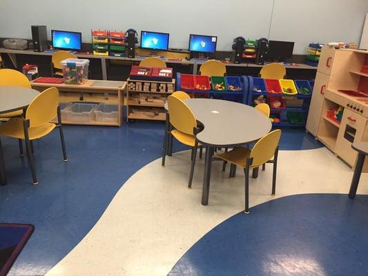 YWCA partners with HCC Southeast Campus to provide a childcare center.