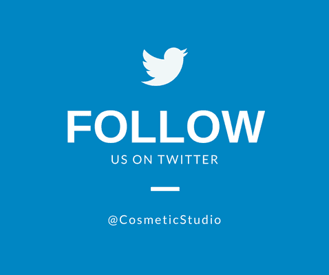 Follow Cosmetic Laser Studio on Twitter!  @CosmeticStudio