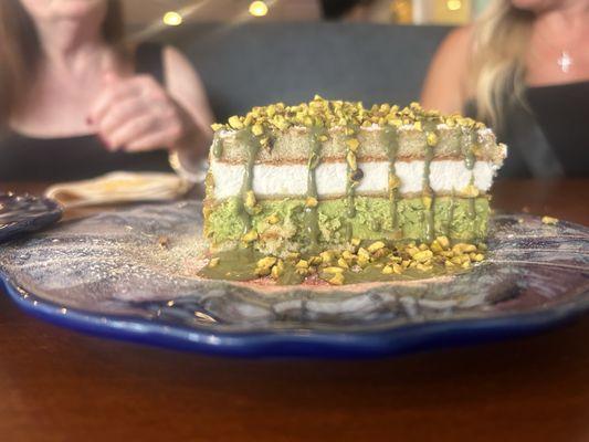 Pistachio cake!