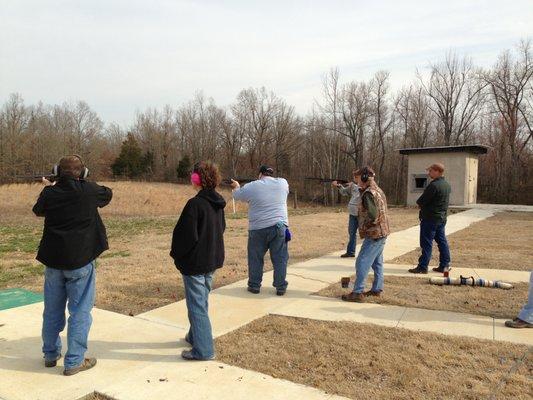 Shotgun instructor training