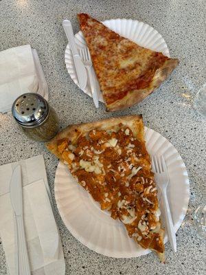 Buffalo chicken pizza