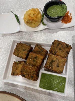 Kutumbari vadi and VKR Batata Vada