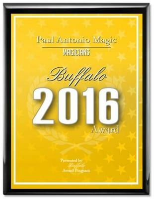 2016 award best of Buffalo magicians