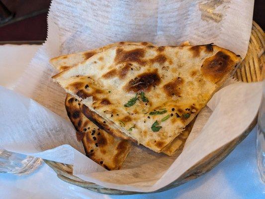 Garlic naan