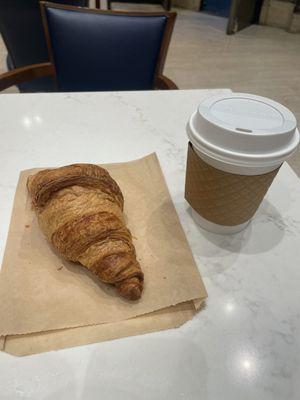 Croissant & coffee