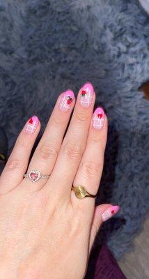 valentine's day nails