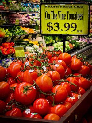 Vine tomatoes