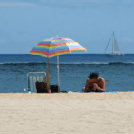 Relaxing on the Beach