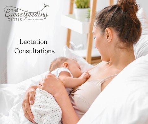 Lactation Consultations with Board Certified Lactation Consultants (IBCLC)