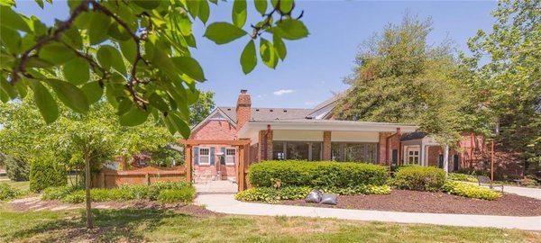 Amazing HUGE Sunroom overlooking beautiful landscaping!