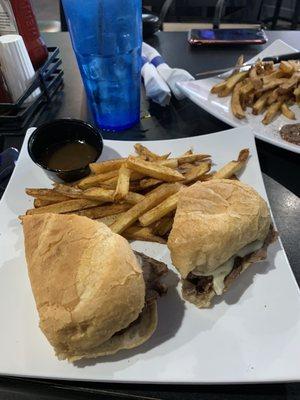 French Dip w/ French fries.