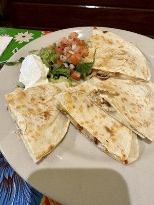 Chicken quesadilla